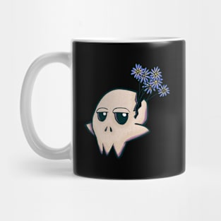 Skull with flowers Mug